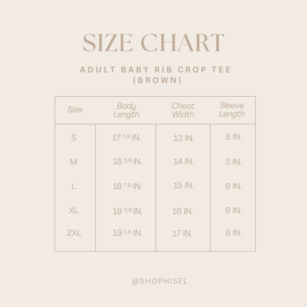 Brown Chewie Adult Baby Tee