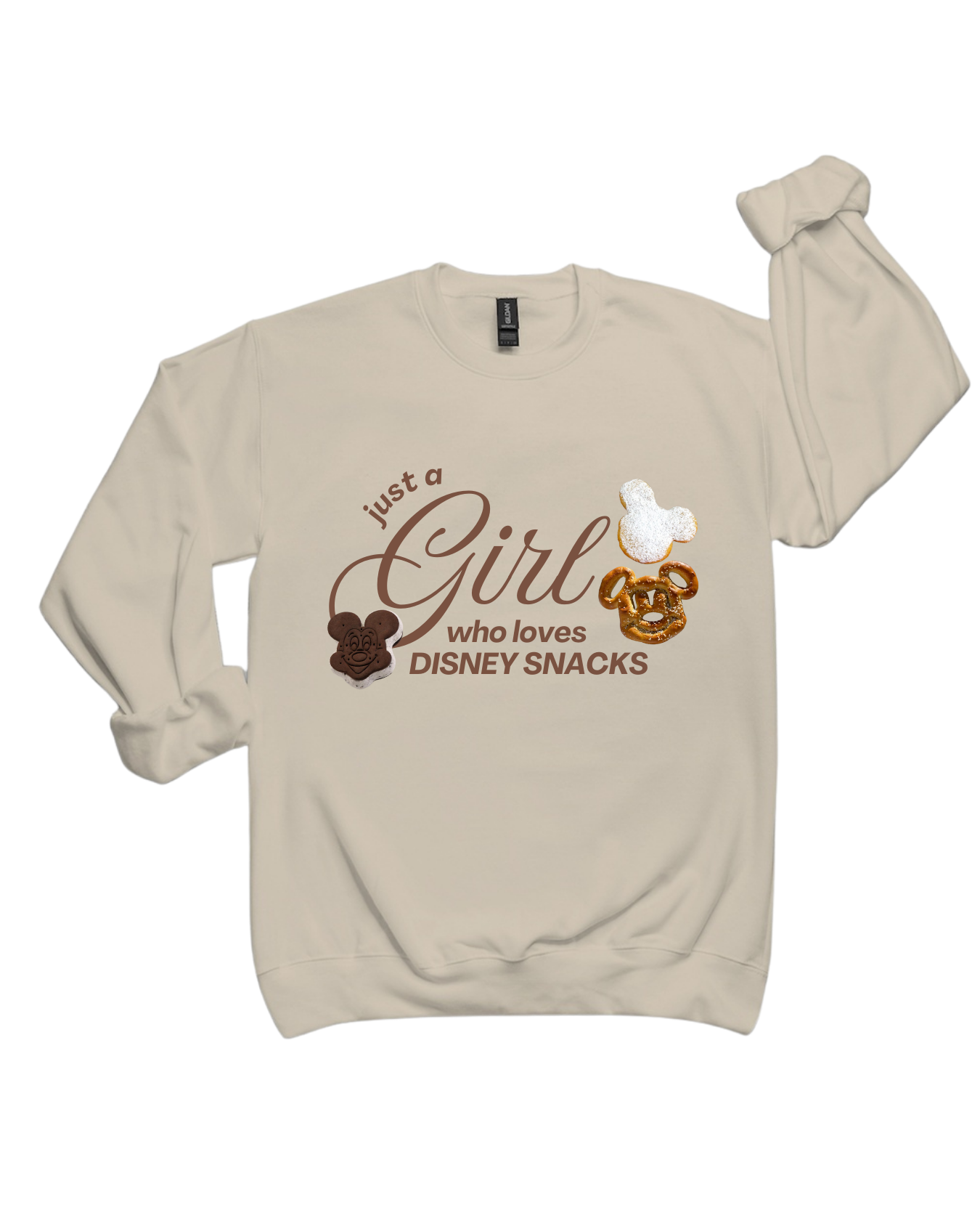 Snack Girly Adult Sweatshirt *made to order*