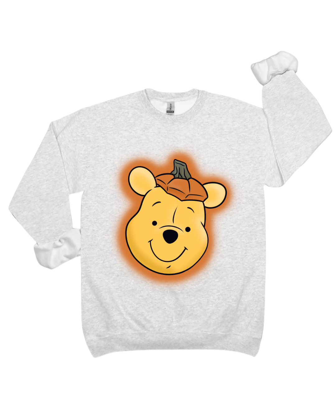 Pumpkin Bear Adult Sweatshirt