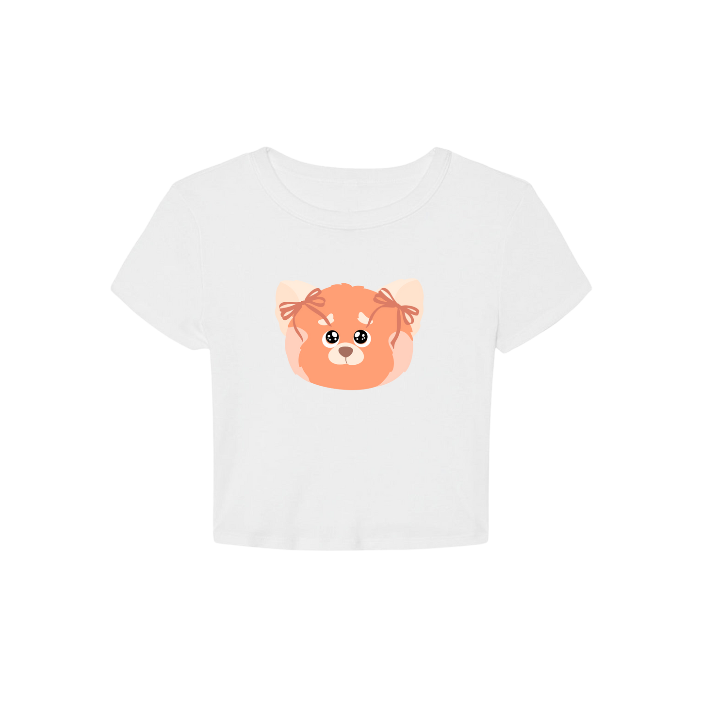 GIRLY PANDA ADULT BABY TEE