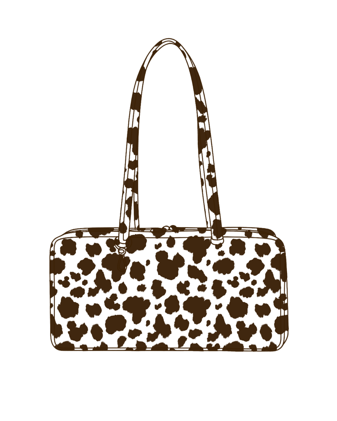 *Pre-Order* Cow Print Bag (Mid August)