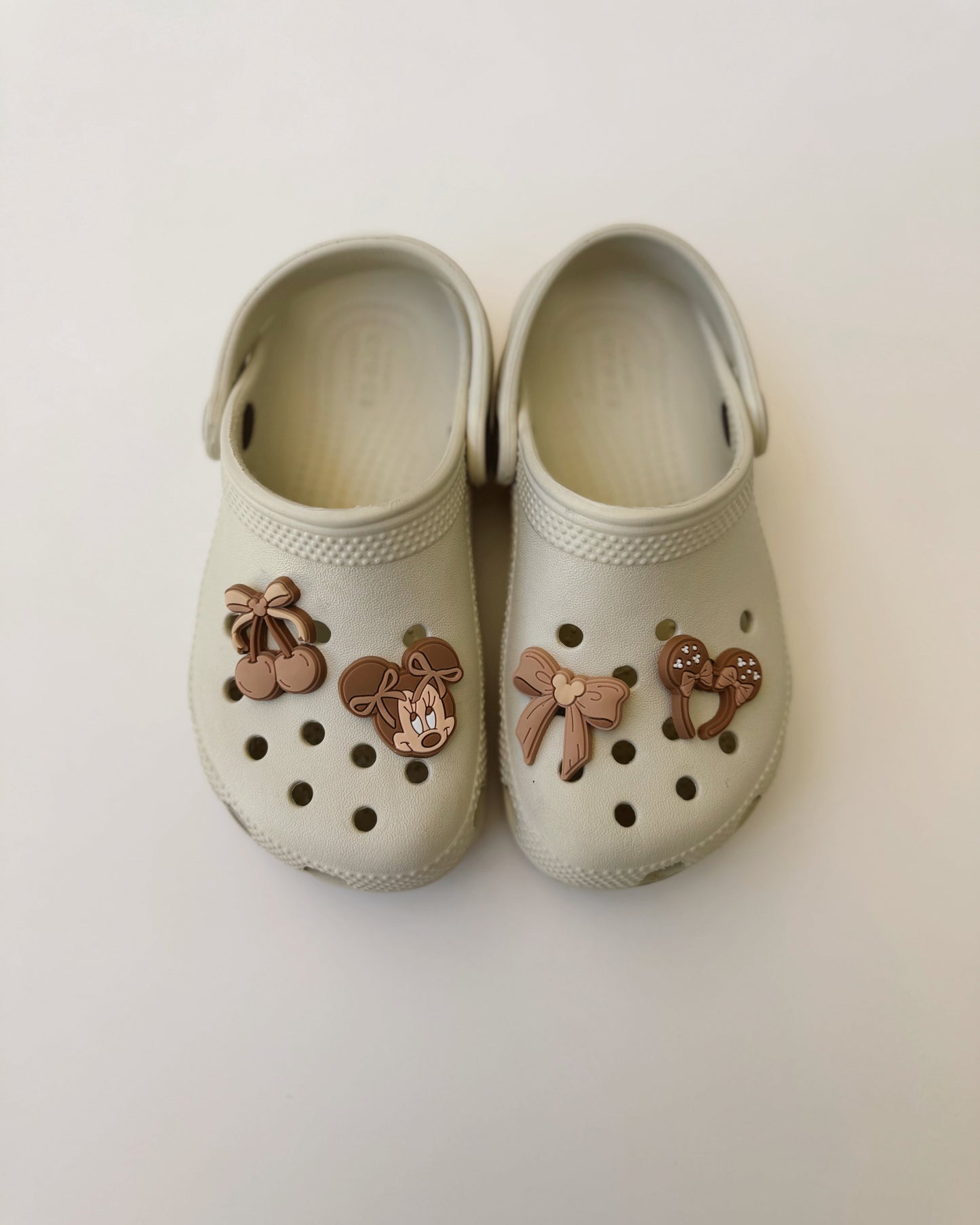 Neutral Coquette Shoe Charms