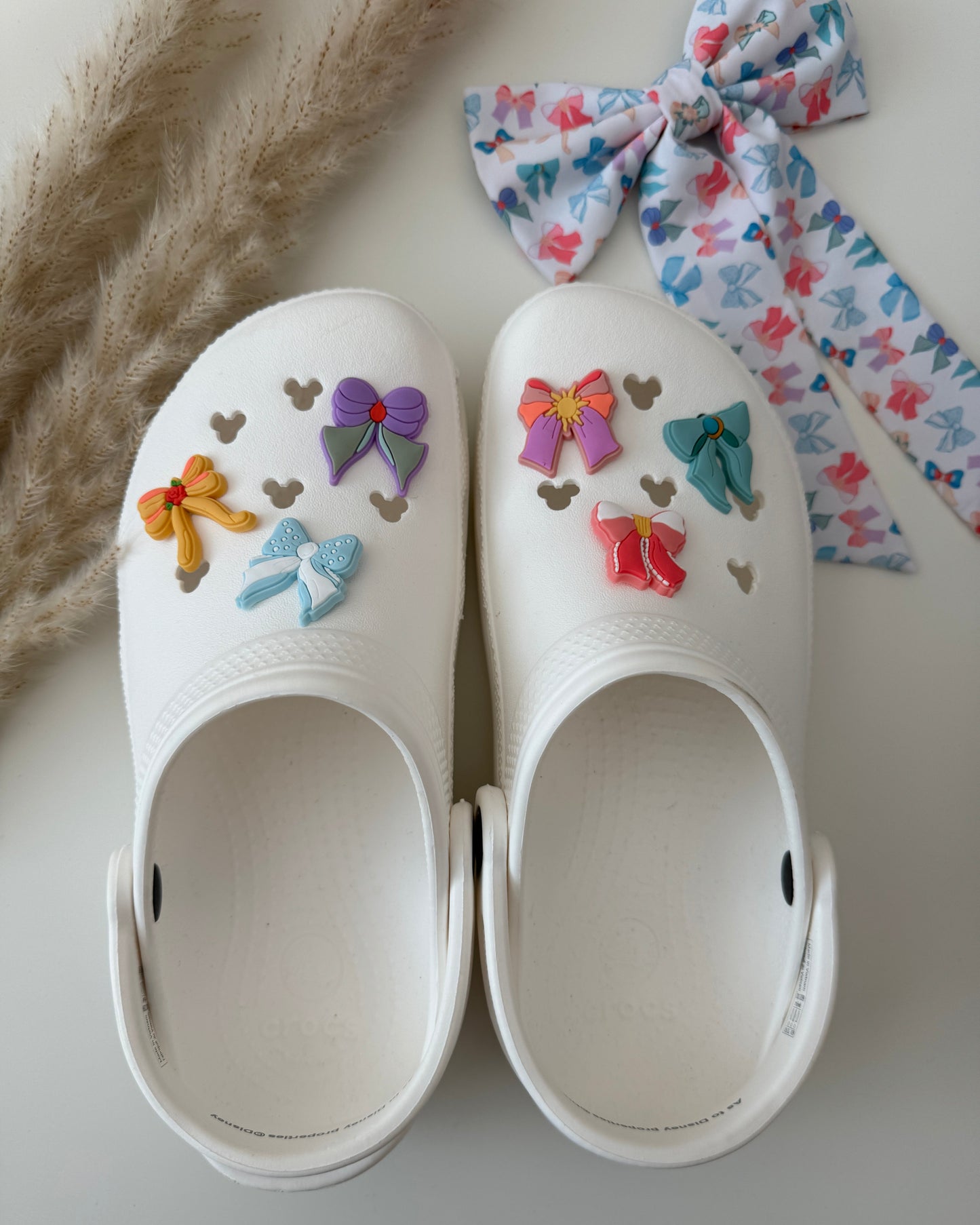 Princess Bows Shoe Charms