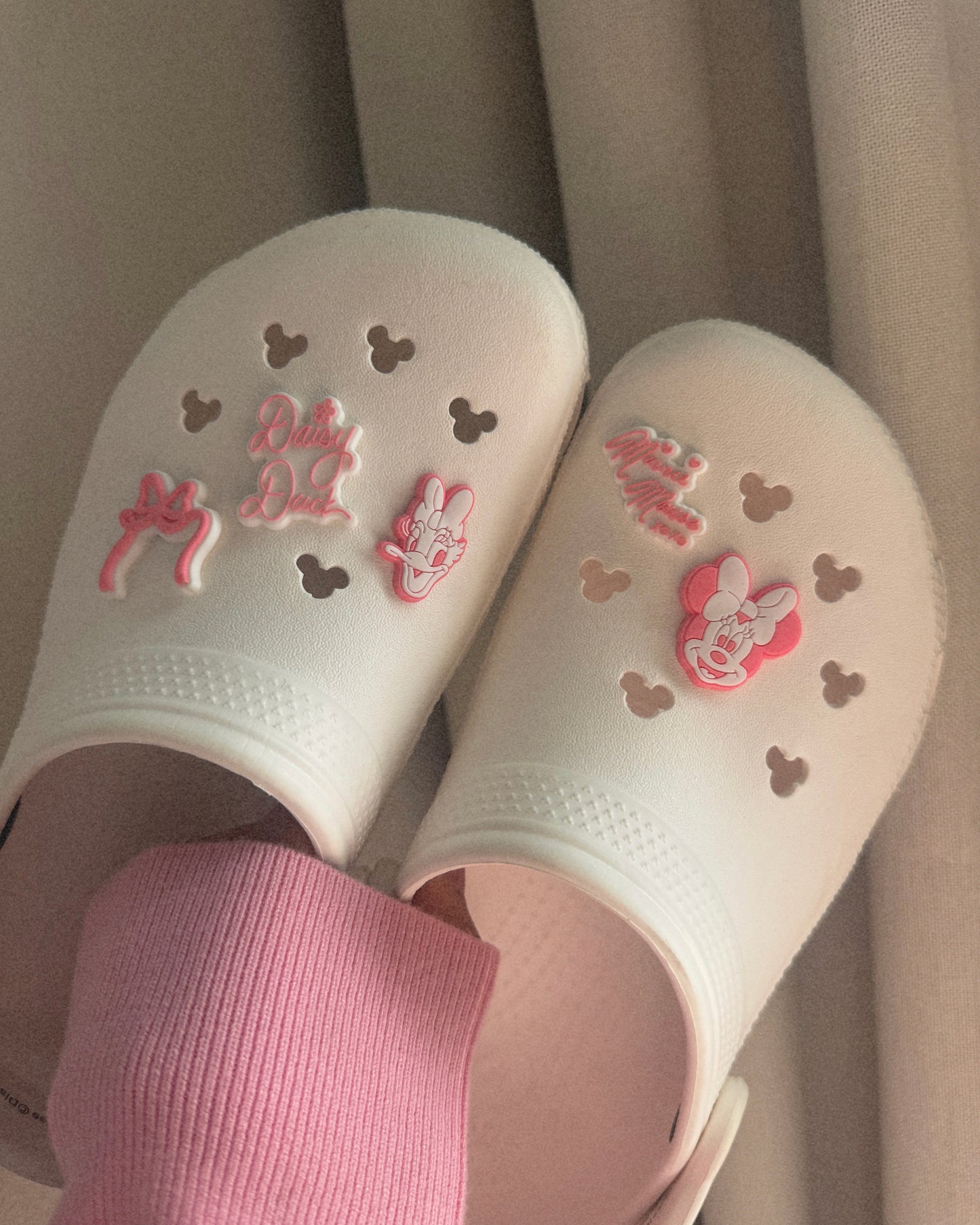 Pink Girlies Shoe Charms