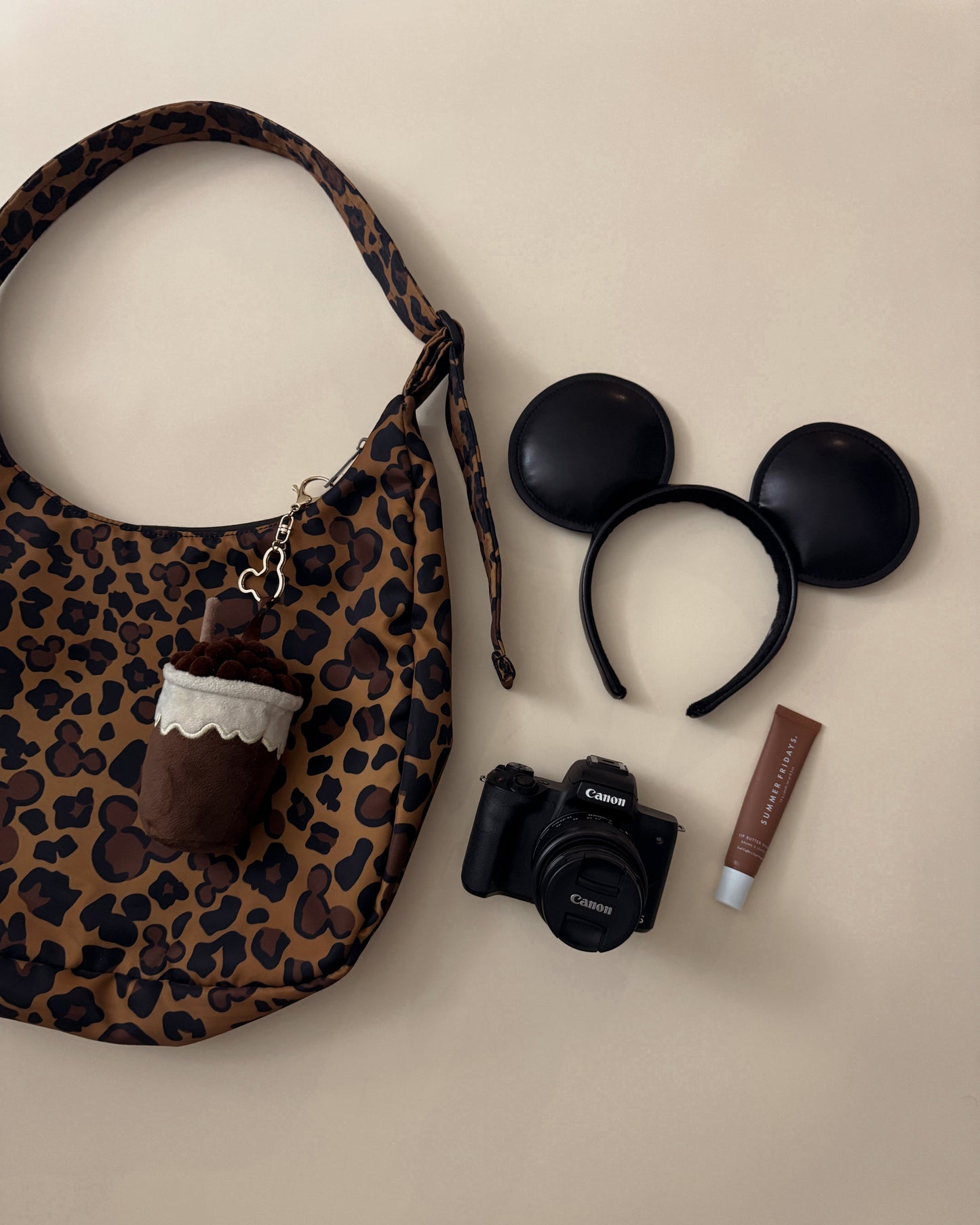 *Pre-Order* Black Caf Bag Charm (Mid April)