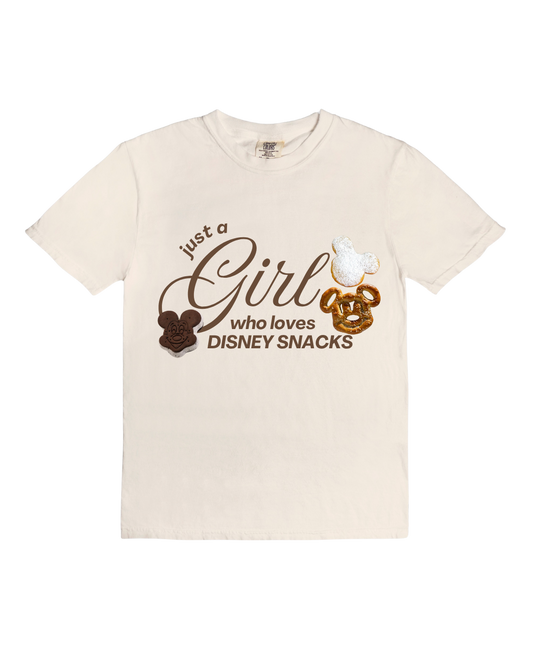 Snack Girly Tee *made to order*