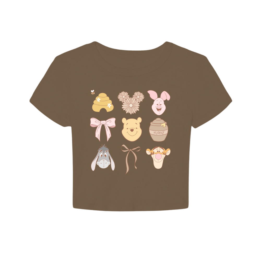 *MADE TO ORDER* BEAR & FRIENDS ADULT BABY TEE