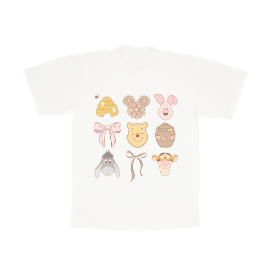 *MADE TO ORDER* BEAR & FRIENDS KIDS TEE