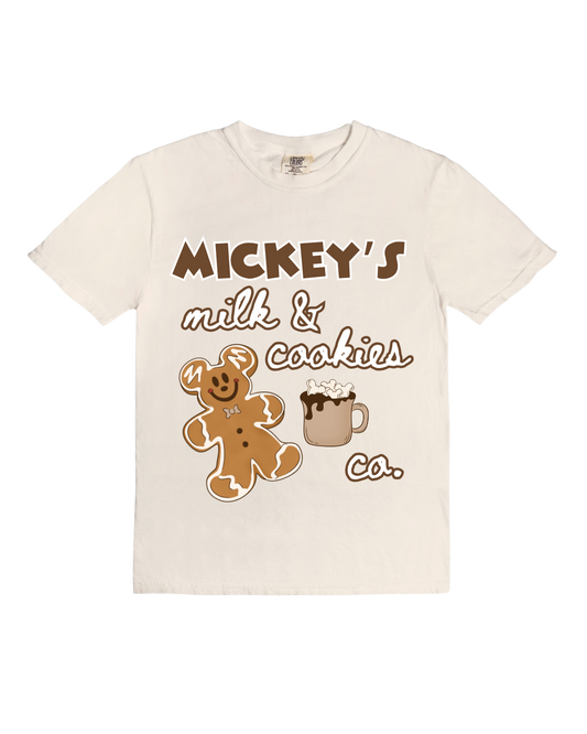 Milk & Cookies Tee *made to order*