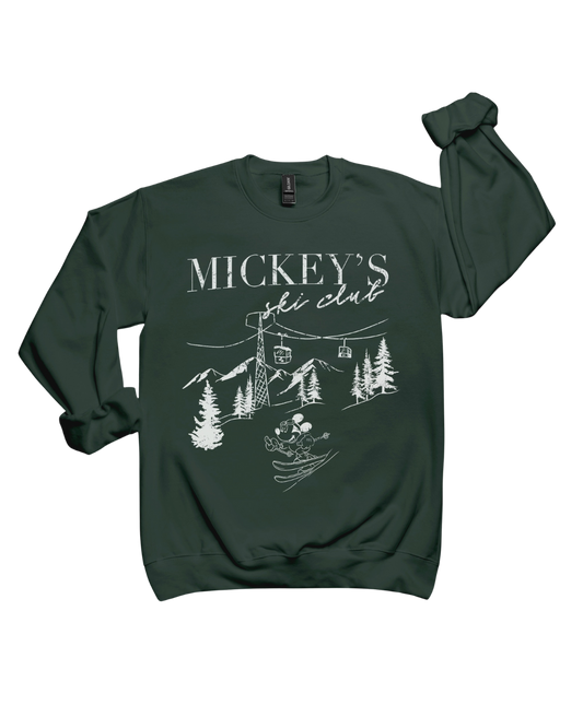 Ski Club Adult Sweatshirt *made to order*