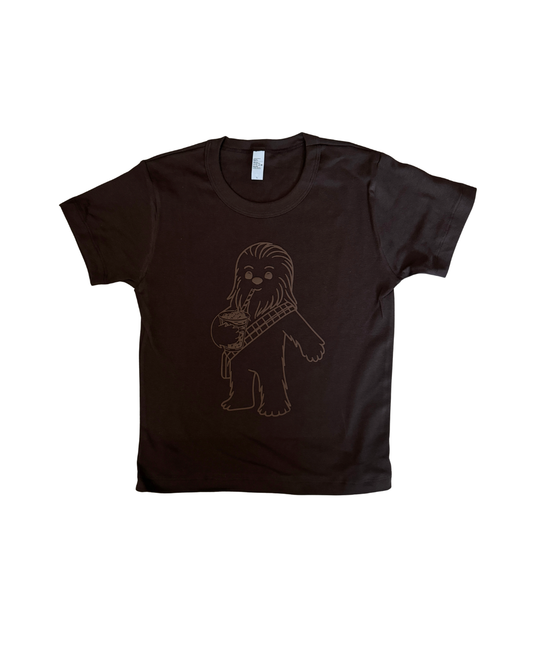 Brown Chewie Adult Baby Tee