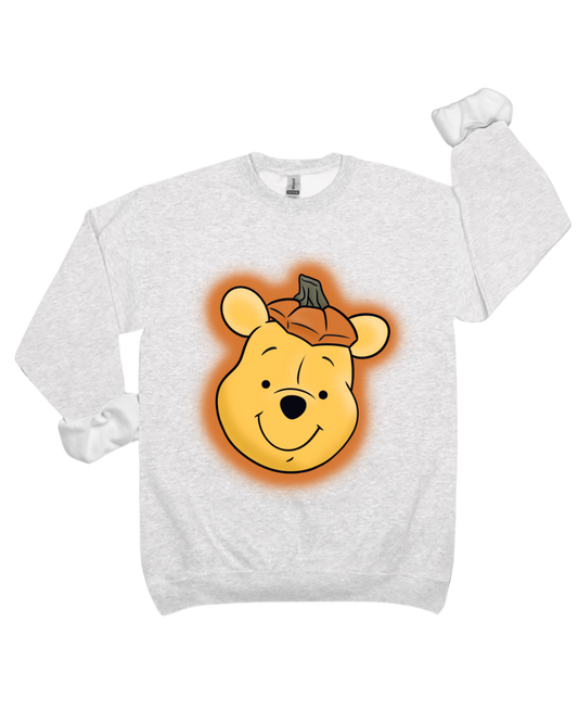 Pumpkin Bear Adult Sweatshirt *made to order*