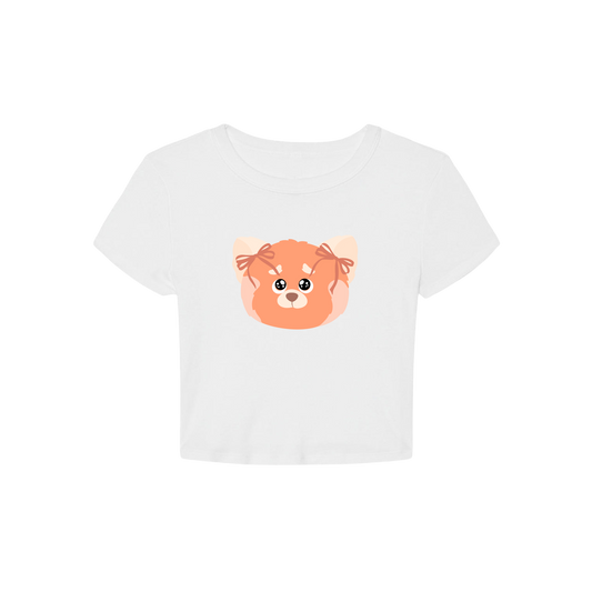 GIRLY PANDA ADULT BABY TEE