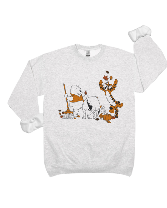Autumn Bear & Friends Sweatshirt *made to order*
