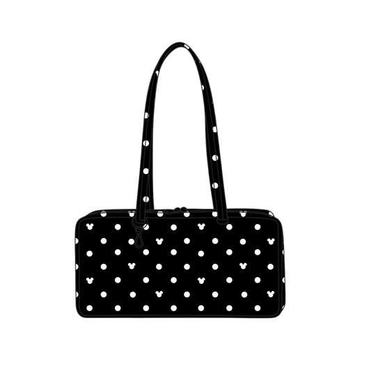 *Pre-Order* Black Polka Dot Bag (Late August)