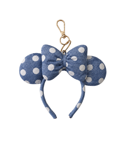 *Pre-Order* Denim Ears Bag Charm (Mid August)